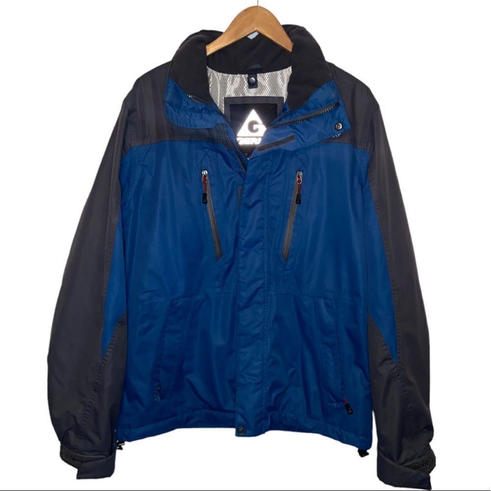 Gerry Blue and Gray Zip up Winter jacket